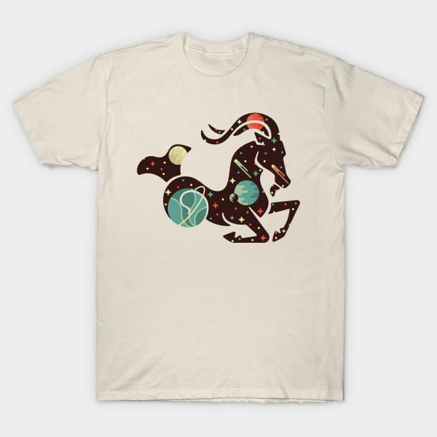 Capricorn T-Shirt by ryanvatz